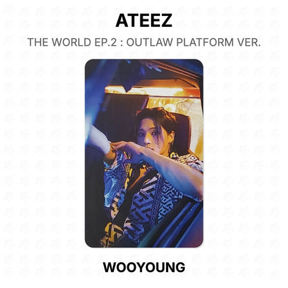 ATEEZ THE WORLD EP.2 : OUTLAW PLATFORM VER. Official Photocard