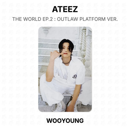 ATEEZ THE WORLD EP.2 : OUTLAW PLATFORM VER. Official Photocard