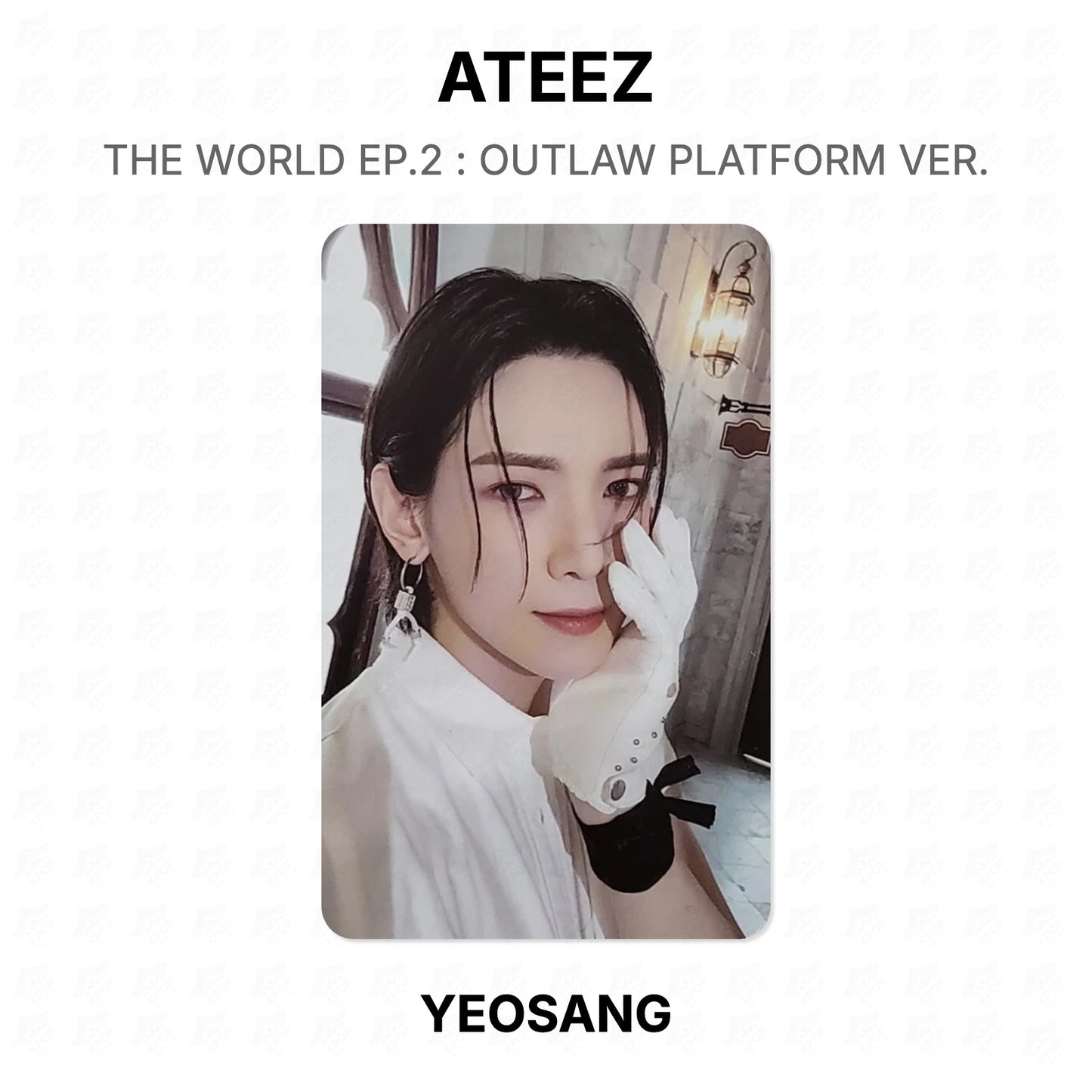 ATEEZ THE WORLD EP.2 : OUTLAW PLATFORM VER. Official Photocard