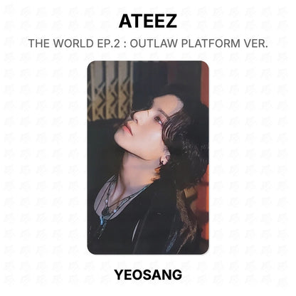 ATEEZ THE WORLD EP.2 : OUTLAW PLATFORM VER. Official Photocard