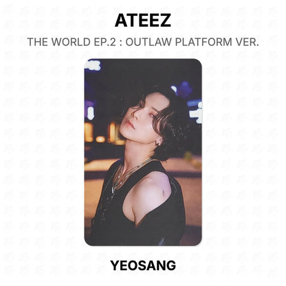 ATEEZ THE WORLD EP.2 : OUTLAW PLATFORM VER. Official Photocard