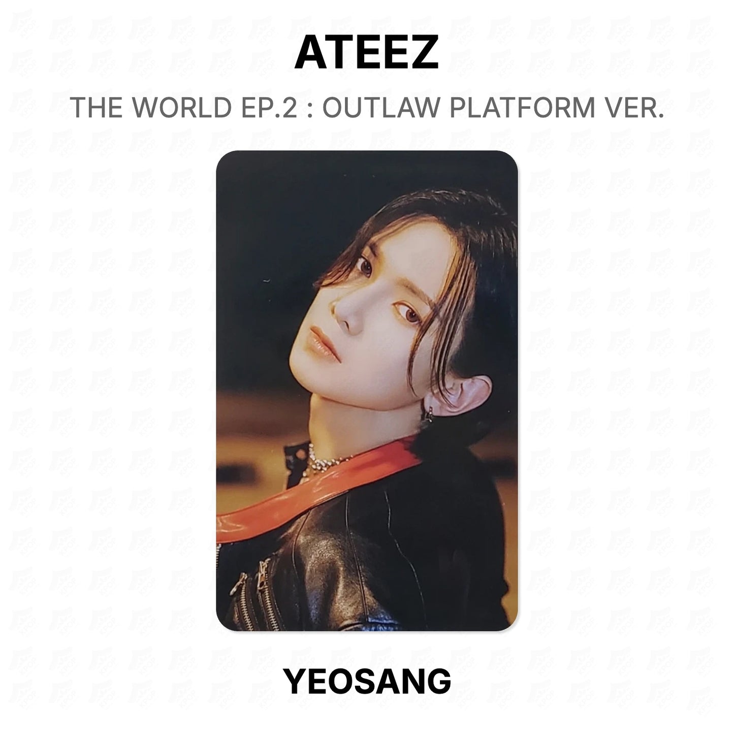ATEEZ THE WORLD EP.2 : OUTLAW PLATFORM VER. Official Photocard