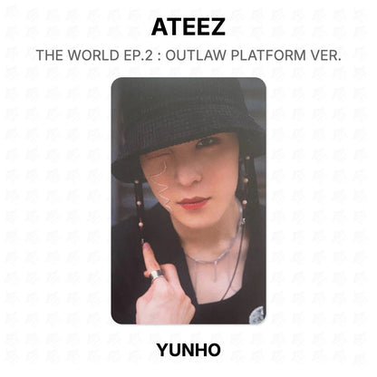 ATEEZ THE WORLD EP.2 : OUTLAW PLATFORM VER. Official Photocard