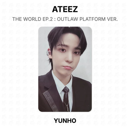 ATEEZ THE WORLD EP.2 : OUTLAW PLATFORM VER. Official Photocard