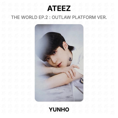 ATEEZ THE WORLD EP.2 : OUTLAW PLATFORM VER. Official Photocard