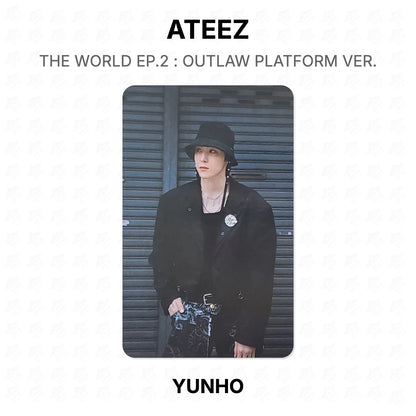 ATEEZ THE WORLD EP.2 : OUTLAW PLATFORM VER. Official Photocard