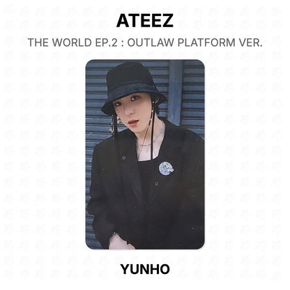 ATEEZ THE WORLD EP.2 : OUTLAW PLATFORM VER. Official Photocard