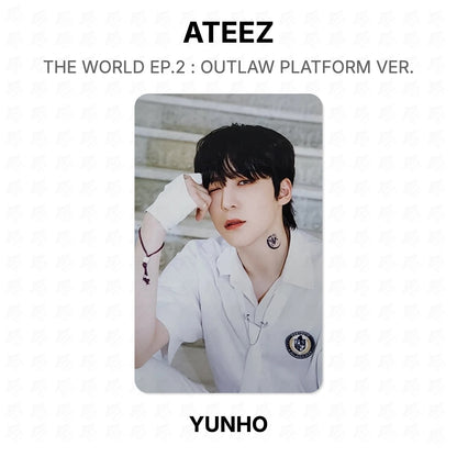 ATEEZ THE WORLD EP.2 : OUTLAW PLATFORM VER. Official Photocard