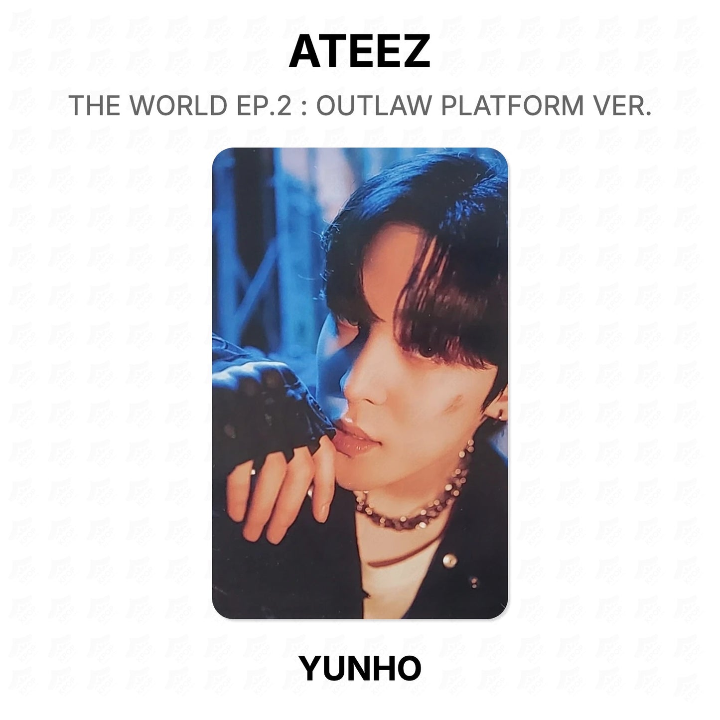 ATEEZ THE WORLD EP.2 : OUTLAW PLATFORM VER. Official Photocard