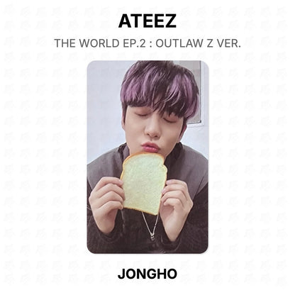 ATEEZ THE WORLD EP.2 : OUTLAW Z VER. Official Photocard