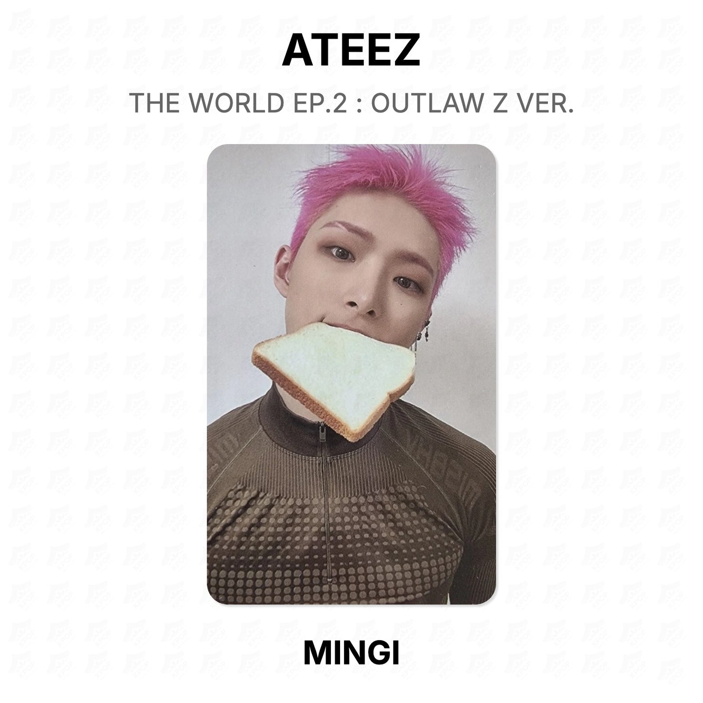 ATEEZ THE WORLD EP.2 : OUTLAW Z VER. Official Photocard