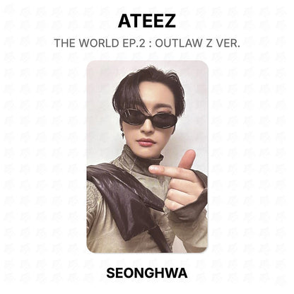 ATEEZ THE WORLD EP.2 : OUTLAW Z VER. Official Photocard