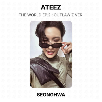 ATEEZ THE WORLD EP.2 : OUTLAW Z VER. Official Photocard