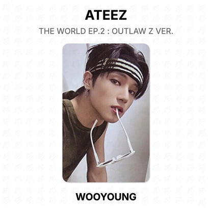ATEEZ THE WORLD EP.2 : OUTLAW Z VER. Official Photocard