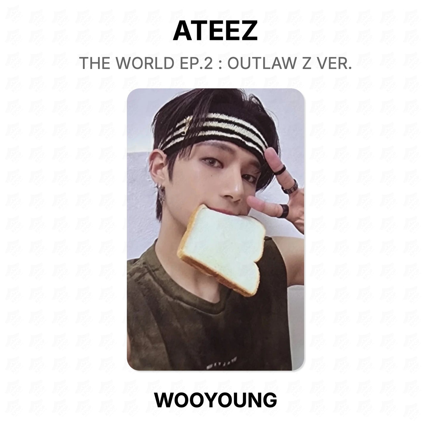 ATEEZ THE WORLD EP.2 : OUTLAW Z VER. Official Photocard