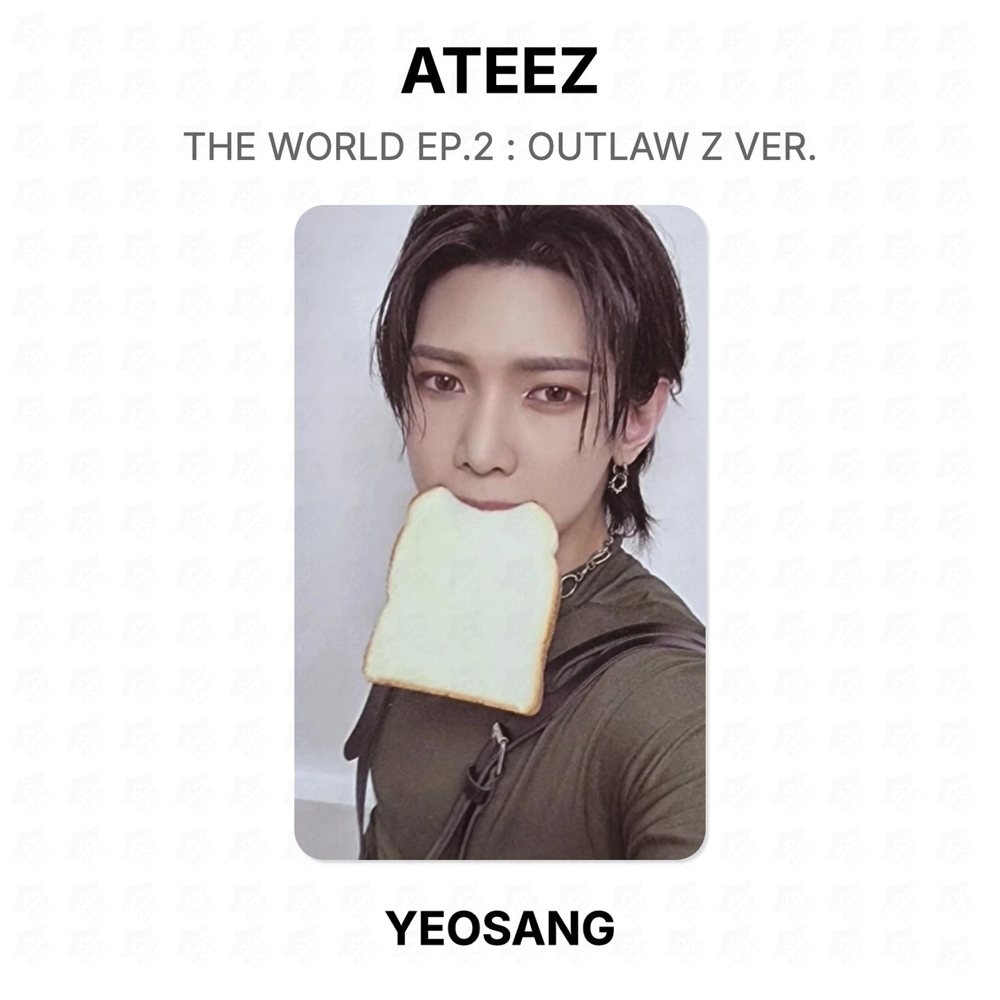 ATEEZ THE WORLD EP.2 : OUTLAW Z VER. Official Photocard