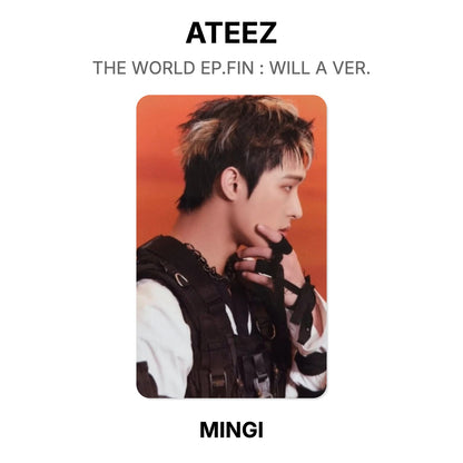 ATEEZ THE WORLD EP.FIN : WILL A VER. Offizielle Photocard