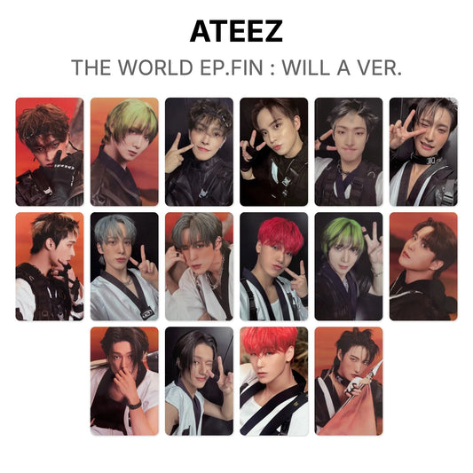 ATEEZ THE WORLD EP.FIN : WILL A VER. Official Photocard