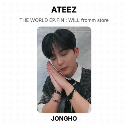 ATEEZ THE WORLD EP.FIN : WILL fromm store Official Photocard