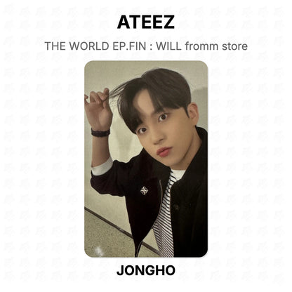 ATEEZ THE WORLD EP.FIN : WILL fromm store Official Photocard