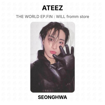 ATEEZ THE WORLD EP.FIN : WILL fromm store Official Photocard