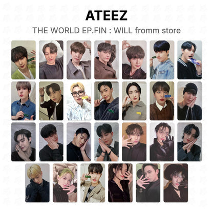 ATEEZ THE WORLD EP.FIN : WILL fromm store Official Photocard