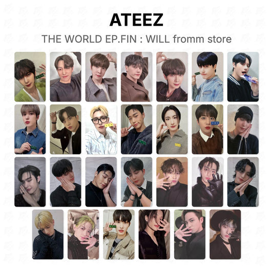 ATEEZ THE WORLD EP.FIN : WILL fromm store Official Photocard