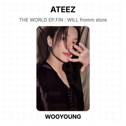 ATEEZ THE WORLD EP.FIN : WILL fromm store Official Photocard