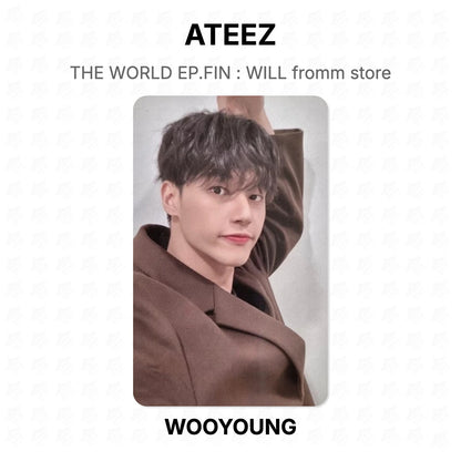 ATEEZ THE WORLD EP.FIN : WILL fromm store Official Photocard