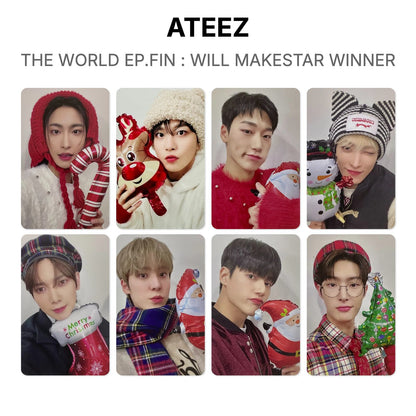 ATEEZ THE WORLD EP.FIN : WILL MAKESTAR WINNER Offizielle Fotokarte