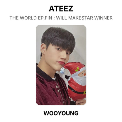 ATEEZ THE WORLD EP.FIN : WILL MAKESTAR WINNER Offizielle Fotokarte
