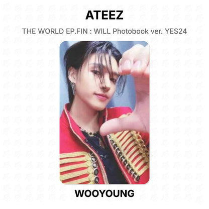ATEEZ THE WORLD EP.FIN : WILL Photobook ver. YES24 Official Photocard