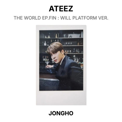 ATEEZ THE WORLD EP.FIN : WILL PLATFORM VER. oficjalna Photocard