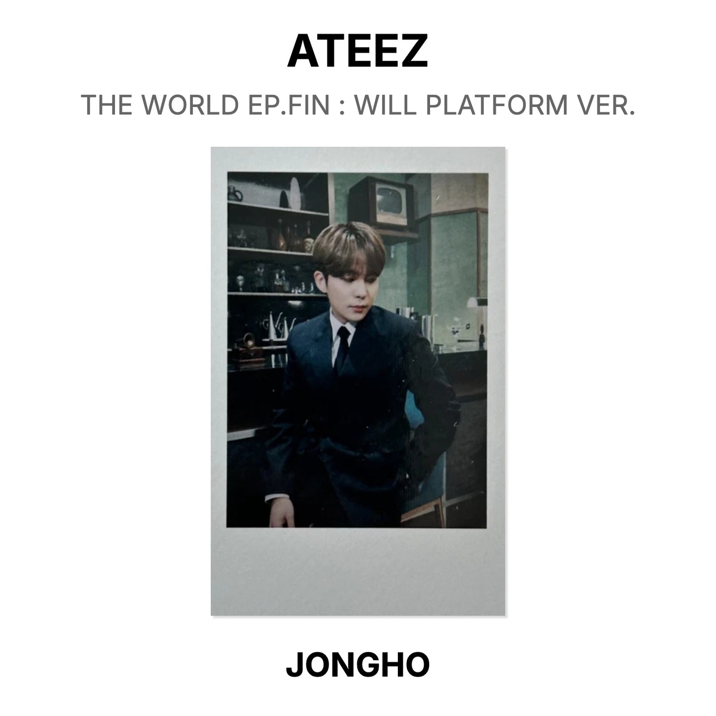 ATEEZ THE WORLD EP.FIN : WILL PLATFORM VER. oficjalna Photocard