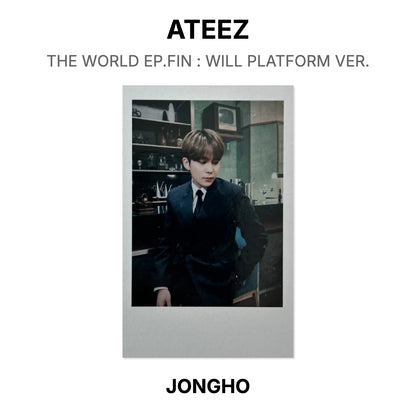 ATEEZ THE WORLD EP.FIN : WILL PLATFORM VER. oficjalna Photocard