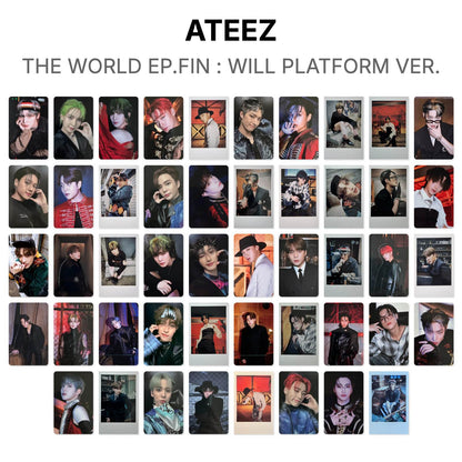 ATEEZ THE WORLD EP.FIN : WILL PLATFORM VER. oficjalna Photocard