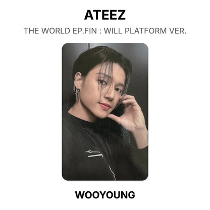 ATEEZ THE WORLD EP.FIN : WILL PLATFORM VER. oficjalna Photocard