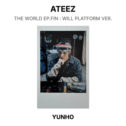 ATEEZ THE WORLD EP.FIN : WILL PLATFORM VER. oficjalna Photocard