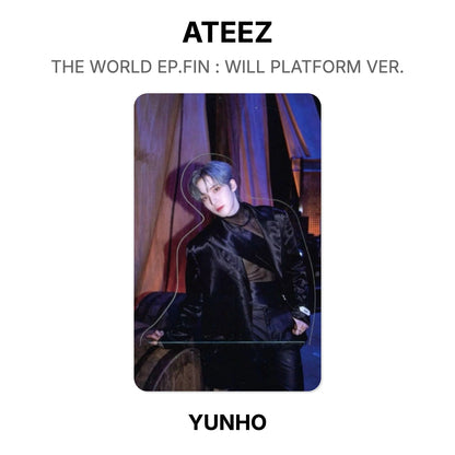 ATEEZ THE WORLD EP.FIN : WILL PLATFORM VER. oficjalna Photocard