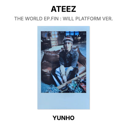 ATEEZ THE WORLD EP.FIN : WILL PLATFORM VER. oficjalna Photocard