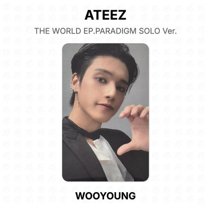 ATEEZ THE WORLD EP.PARADIGM SOLO Ver. Offizielle Fotokarte