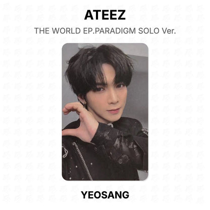 ATEEZ THE WORLD EP.PARADIGM SOLO Ver. Offizielle Fotokarte