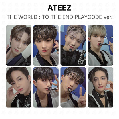 ATEEZ THE WORLD : TO THE END PLAYCODE ver. Official Photocard