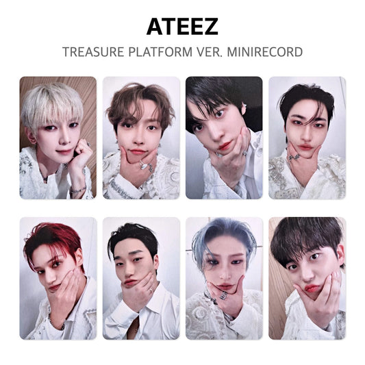 ATEEZ TREASURE PLATFORM VER. MINIRECORD Official Photocard