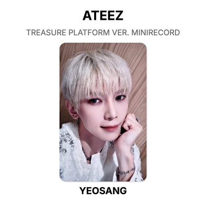 ATEEZ TREASURE PLATFORM VER. MINIRECORD Official Photocard