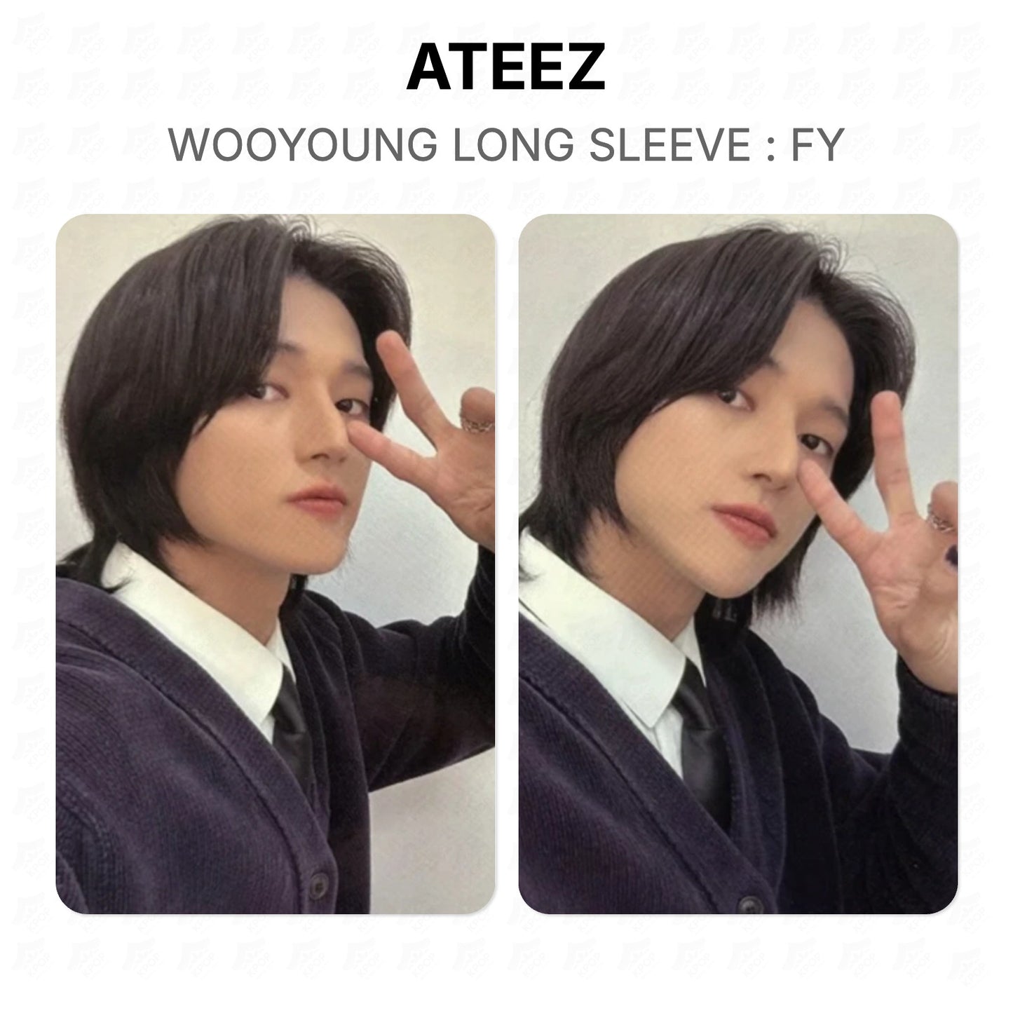 ATEEZ WOOYOUNG LONG SLEEVE : FY Official Photocard