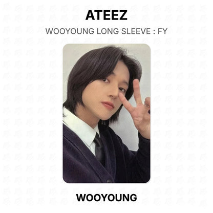 ATEEZ WOOYOUNG LONG SLEEVE : FY Official Photocard