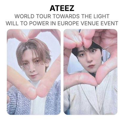 ATEEZ WORLD TOUR TOWARDS THE LIGHT : WILL TO POWER IN EUROPE VENUE EVENT Official Photocard