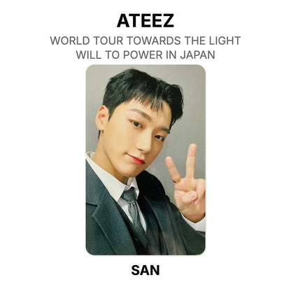 ATEEZ WORLD TOUR TOWARDS THE LIGHT : WILL TO POWER IN JAPAN Official Photocard