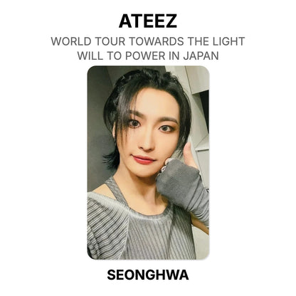 ATEEZ WORLD TOUR TOWARDS THE LIGHT : WILL TO POWER IN JAPAN Official Photocard